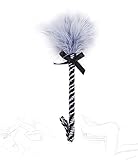 HTdangT Federkitzler Erotisches Sexspielzeug Federflirten Federfetisch Klitoris For Männer Frauen Federpussel Perfekt For Rücken Brust Po Fuß Körpermassage SM Rollenspiele Sexbetten