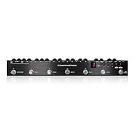 Programmable 5-channel true bypass loop switch for effects pedals Foot switches provide control over five independent loops and a separate tuner output Extremely simple and intuitive programming 50 freely configurable presets (10 benches, 5 presets p...