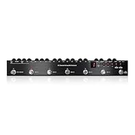 Programmable 5-channel true bypass loop switch for effects pedals Foot switches provide control over five independent loops and a separate tuner output Extremely simple and intuitive programming 50 freely configurable presets (10 benches, 5 presets p...