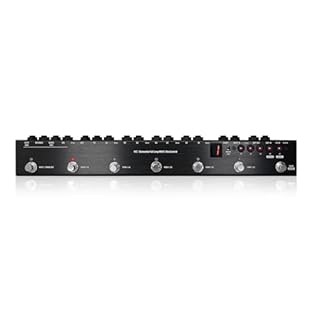 Programmable 5-channel true bypass loop switch for effects pedals Foot switches provide control over five independent loops and a separate tuner output Extremely simple and intuitive programming 50 freely configurable presets (10 benches, 5 presets p...