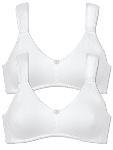 Preisvergleich Produktbild Naturana Sport-BH 805127, 80B, 80 B, 2 x Weiss