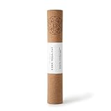 SatoriConcept Cork Yoga Mat - 100% Eco Friendly Cork & Rubber, Lightweight with Perfect Size (72” x