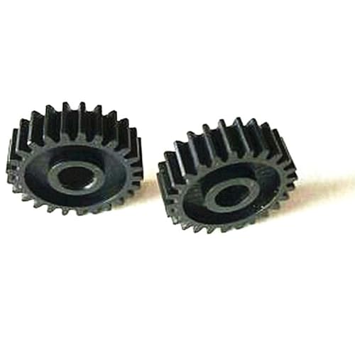 Cylindrical Drive 2pc 0.7 Module 25 Teeth Nylon Spur Gear 19.5x6.3mm Cylindrical Gear 5mm Loose Fit Shaft Variable Reduction Gear DIY Pinion Rack Machinery