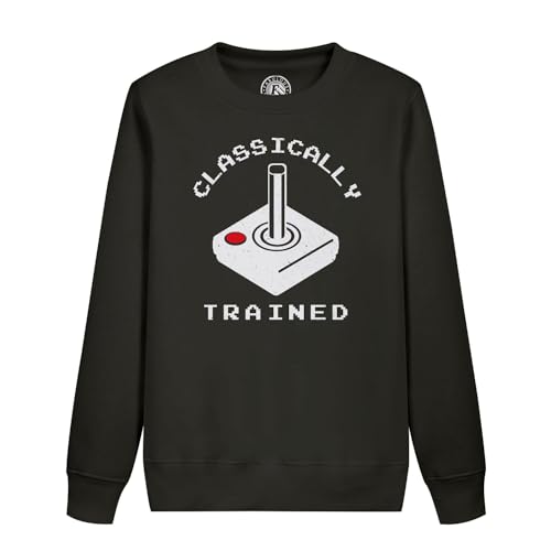 Sweatshirt enfant classically trained pour ados fans de mode vintage et de jeux vidéo retro