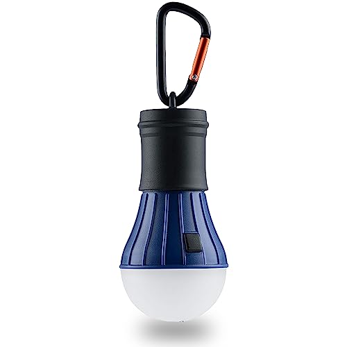 AceCamp Campinglampe, Camping Laterne, Hochwertige LED Camping Lampe, Lantern Light, Wasserdicht ohne Strom, Blau Schwarz, 10286-ace