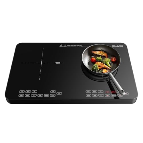 GASLAND SwiftChef Portable Induction Cooktop 2 Burner, Plug-in, 120V