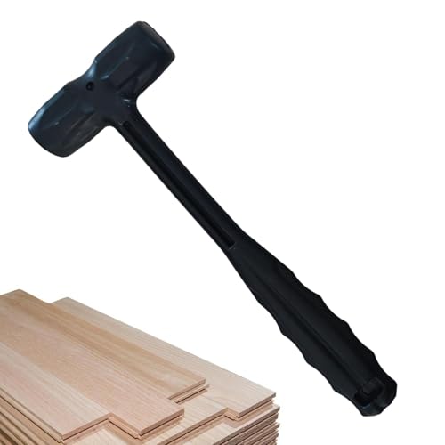 Mazo de cuero para manualidades, martillo de mazo, martillo de joyería con mango ergonómico, martillo de montaje de muebles, mazo antideslizante para instalar estantes, montar muebles a granel