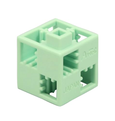 Bloc de bloc Artech Artec séparément carré 24P vert mince avec base stable