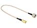 Produktbild DeLOCK 13001 Verlängerungskabel RG Kabel 316 0.25 m schwarz