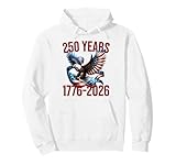 250 ans 1776-2026 motif aigle patriotique pour la fête de l'indépendance. C'est un design de fête du 4 juillet.