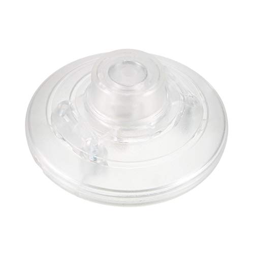 uxcell Inline Latching Foot Pedal Push Button Switch, 250V 2A /125V 3A Round Lamp Light Foot Control ON/Off Footswitch Clear