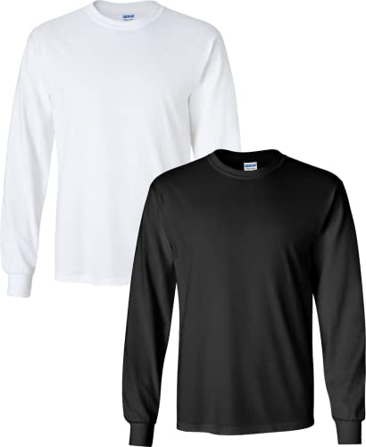 T-shirt manches longues coton Gildan G2400 parfait pour le s