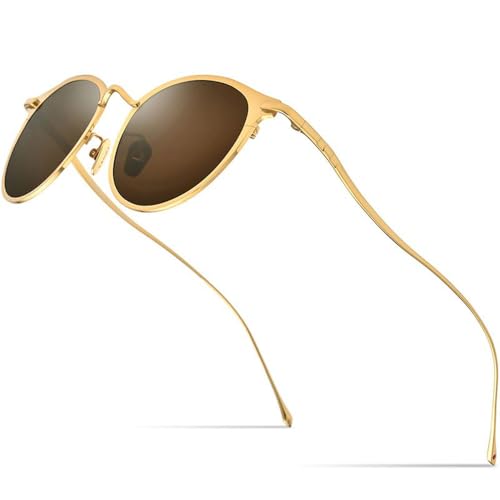 Lunettes de soleil rondes vintage pour femmes pour vos sorties