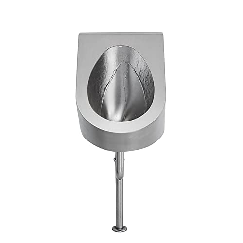 OTQEFTN Men's Stainless Steel Urinals, Household Wall-Mounted Standing Toilet Urinals, Commercial Smart Sensor High-Efficiency Flushing Urinals