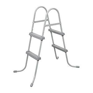 Bestway Flowclear zwembadladder, grijs