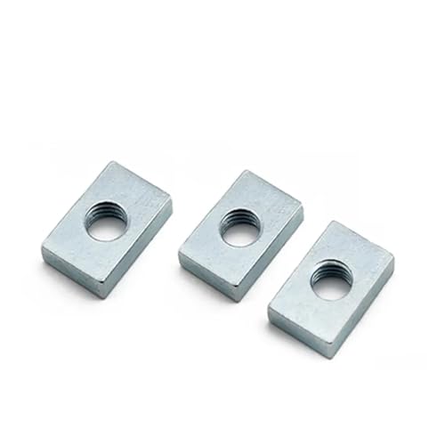 Écrou rectangulaire M6 pour stopper le glissement des fixations de profilé - 3