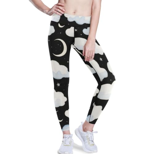 Pantalones de yoga para mujer leggings de compresión elásticos de cintura alta tallas XS a XXL