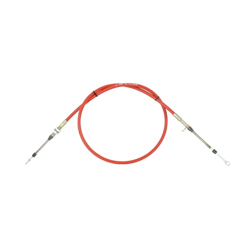B&M 80833 5' Super Duty Race Shifter Cable , Red