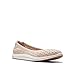 Clarks CloudSteppers Women's Breeze Roam, Light Sand Textile, 8.5 Medium US