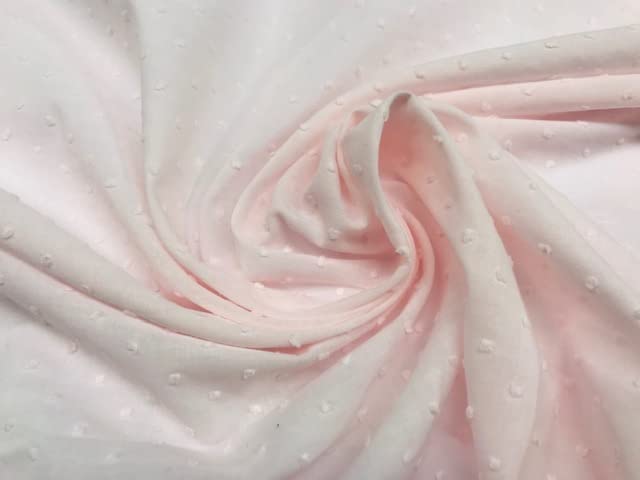 Textil Pertex Plumeti Print Fabric, Pink, 100% Cotton, 1 m x 150 cm