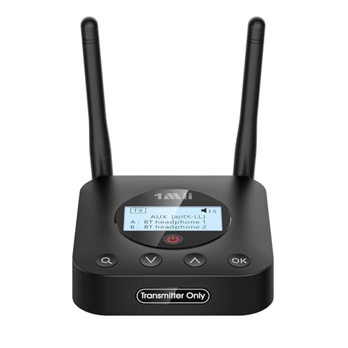 1Mii Bluetoothトランスミッター 5.2 B06TX+