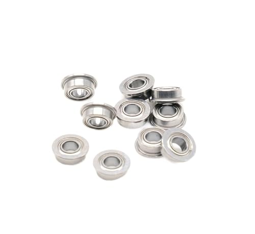 Micro roulement à bride MF63ZZ anti poussière grâce au bouclier de joint bimétallique 10 pcs - 4
