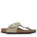 Birkenstock Gizeh Rivet Border, TAN, 37 EU