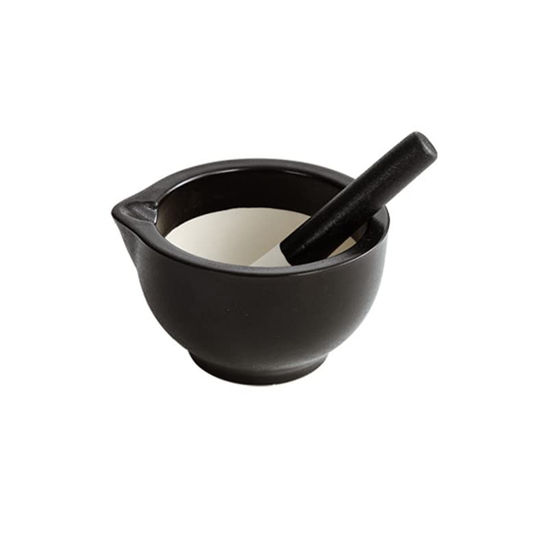 Miniatura 7 de Molinillo de hierbas de ajo y mortero de porcelana con especias, juego de trituradora de tazón de molienda, herramientas de cocina de restaurante,