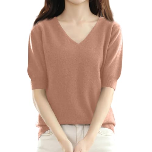 Genérico Sueter Mujer Invierno Camiseta Cuello Alto Vestido Punto Invierno Mujer Mujer Jersey Rojo Mujer Jersey Navideño Feo Suéter Navidad Ropa Mujer Rebajas Camello XXL