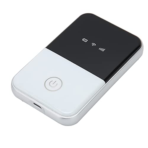 Image of Mobile Hotspot, 4G LTE 150Mbps 10 Users 2100mAh Battery Powered Portable WiFi Router, Travel WiFi Hotspot with SIM Card Slot Unlocked for Laptops Phones Tablets