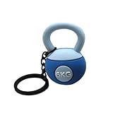 Schöner Kugelhantel-Schlüsselanhänger, eleganter Kugelhantel-Schlüsselanhänger, Zubehör für Mitgliedschaft, Geschenk, Auto-Schlüsselanhänger, blau, One size