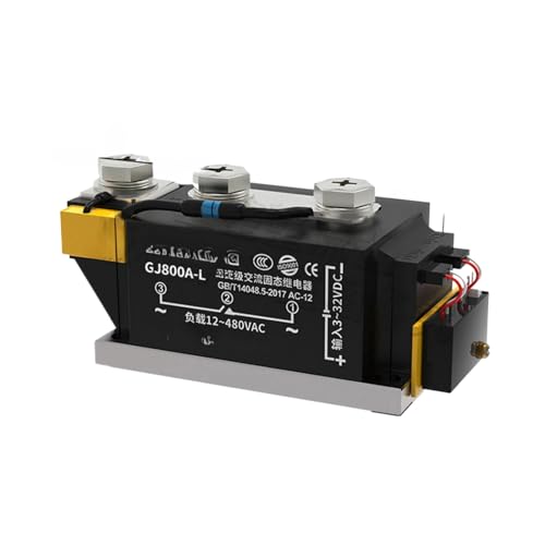 Relais à semi-conducteurs GJ800A-L 100A statique triphasé commutation industrielle
