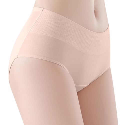 Bragas Menstruales Flujo Abundante de Mujer para Regla Periodo Menstruación Braga Menstrual Bragas Mujer Algodon Cintura Alta Braguita