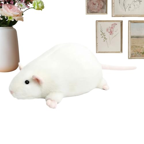 Genérico Juguetes Hamster para | Decoración de Interior Gigante Realista Dulce y Linda de 90 cm - Hamster de Peluche | para Niños Casa Sofá Cama Fiesta Cumpleaños Sala Apartamento Oficina