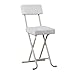 Produktbild Lw outdoor Klappbarer Campingstuhl Klappstuhl Barstuhl, Tragbarer Klappstuhl - Mit Rückenlehne Bürostuhl Computer Stuhl Metall Klappstuhl Konferenzstuhl (Color : B)