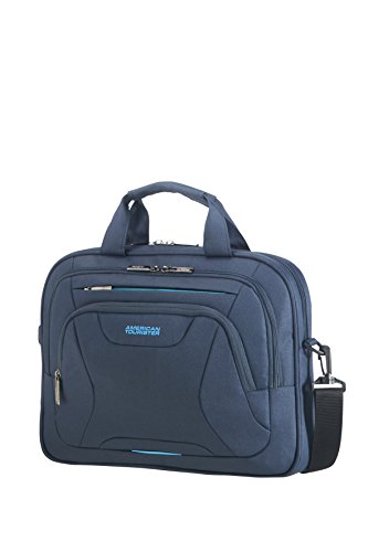 American Tourister At Work 14.1  Maletín Marina: Funda  35 8 cm       Poliéster  Monótono