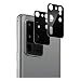 Produktbild Spigen, 2 Stück, Kamera Schutzglas kompatibel mit Samsung Galaxy S20 Ultra, Schwarz, Hüllenfreundlich, Anti-Kratzer, Kristallklar, Keine Störung für Blitzfunktion Schutzfolie (AGL00900)