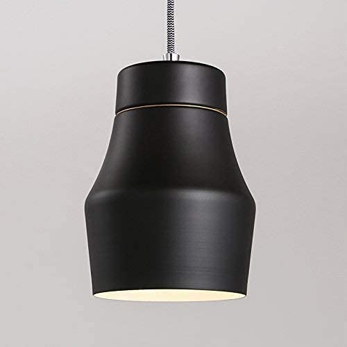 Suspension moderne en fer noir et luminaire post-moderne haut de gamme