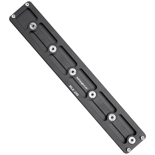 Arca Rail Mount 9.45 inch Arca Swiss for Rifle Tripod Ballhead Quick Release Plate Aluminum Arca Plate Compatiable RRS (9.45inch)