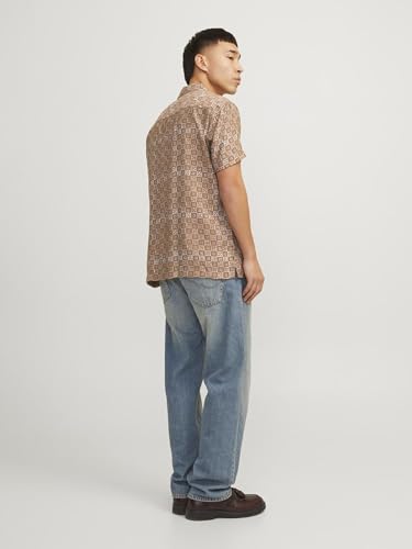 Jprblulincoln Print Resort Shirt S/S Sn – Ansicht 4