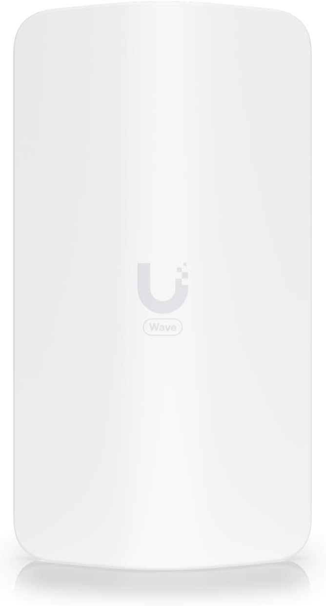 Ubiquiti Wave AP Micro 60GHz + 5GHz Multipoint Base Station with 90 Degree Sectoral Coverage, 15 Client Capacity, 2.7 Gbps Symmetrical Speed, White