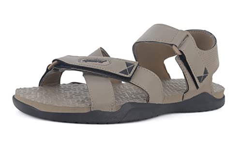 SPARX Men's Sandal,L.CAMAL/BLACK, 9UK,SS0127GLCBK0009