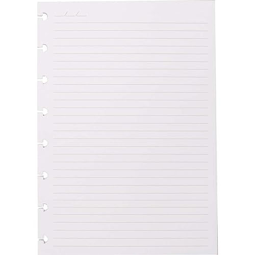 Bloco refil A5 pautado 90g com 50 folhas CIRA2004 Caderno Inteligente