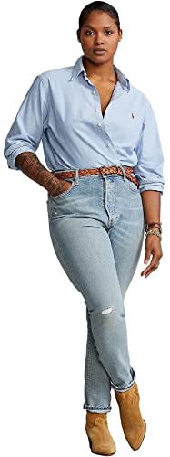 Image of POLO RALPH LAUREN Women's Oxford Classic Fit Button Down Shirt