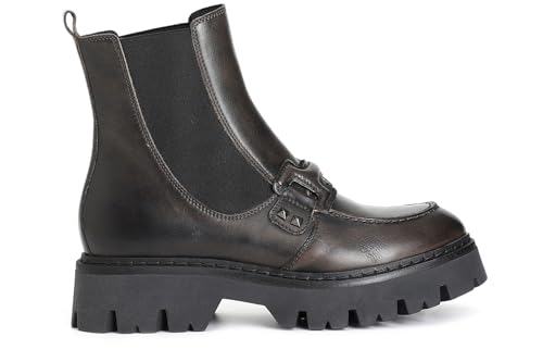 Bottines femme en cuir brossé CAFèNOIR idéales pour le style urbain