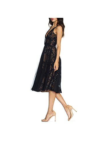 Dress-the-Population-Womens-Courtney-Sleeveless-Veiled-Fit-Flare-Midi-Dress