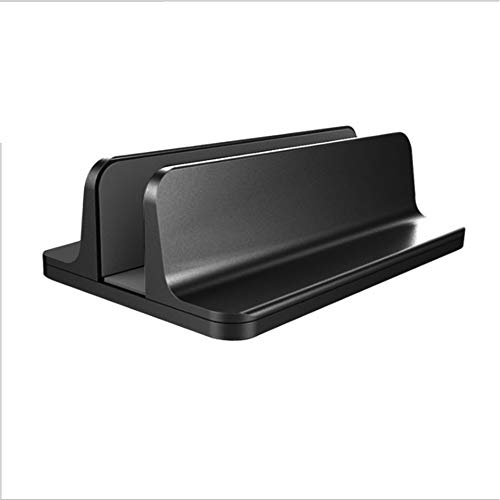 Laptop Ständer Halter für MacBook, Einstellbare Vertikale Laptop Ständer Platzsparender Laptop Ständer für Surface Pro, Ultrabook,