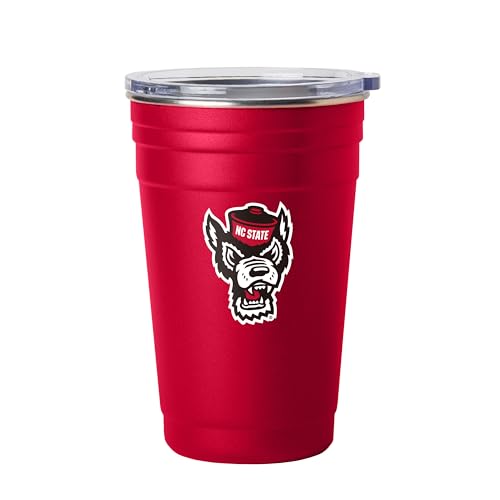 Image of Logo Brands NCAA 22 oz Stainless Steel Tailgate Cup -Double Wall Vacuum-Sealed Durable For Hot & Cold Drinks, Perfect for Gameday & Tailgating