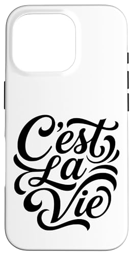 �N���V�b�N�ȃt�����X��\�� C'est La Vie �X�}�z�P�[�X iPhone 16 Pro �p
