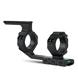 Monstrum Beast Series Cantilever Scope Mount | Includes Anti-Cant Level Bubble, Modular Piggyback and Diving Board Attachments | 30 mm